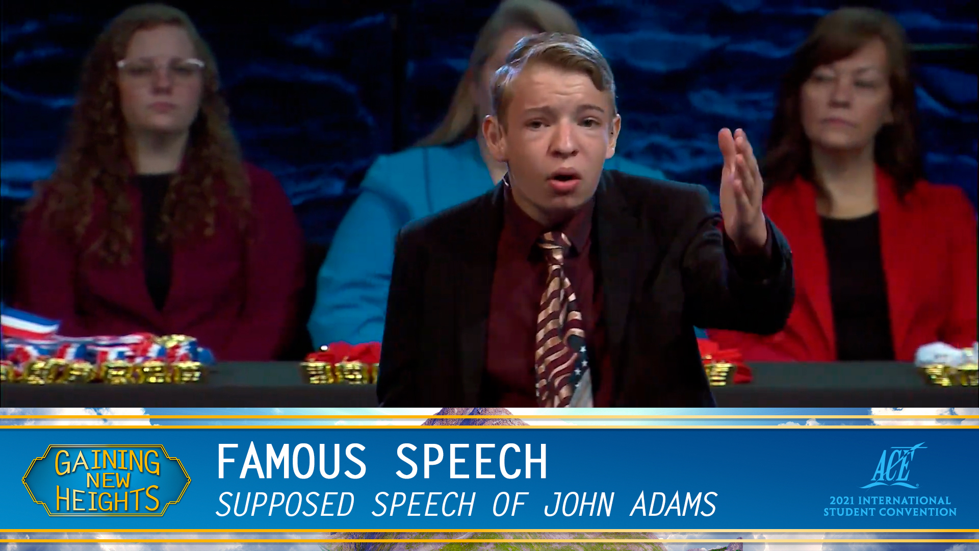 Famous Speech, "Supposed Speech of John Adams" by Daniel Webster - ISC 2021