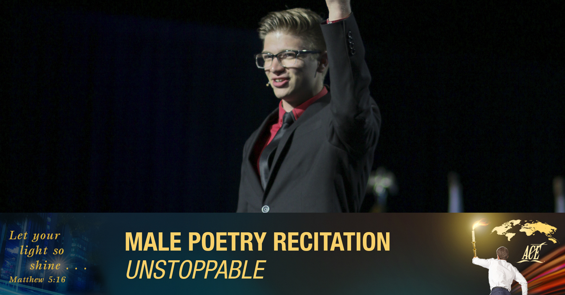 Male Poetry Recitation, "Unstoppable" - ISC 2019