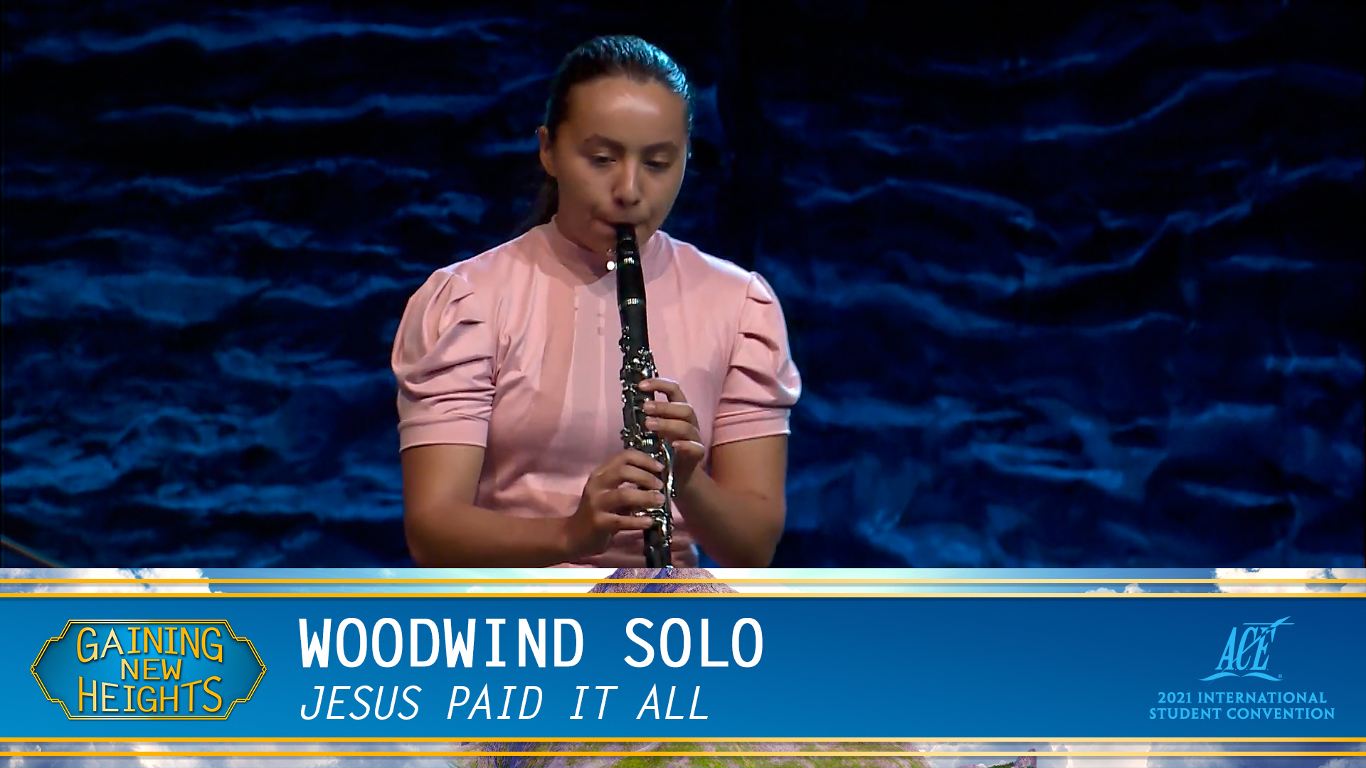 Woodwind Solo, "Jesus Paid It All" - ISC 2021