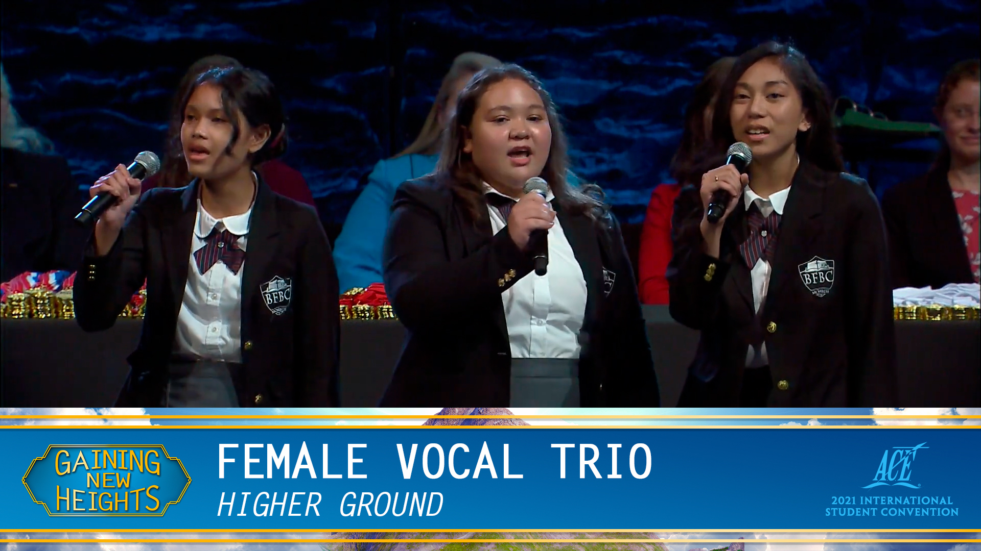 Female Vocal Trio, "Higher Ground" - ISC 2021